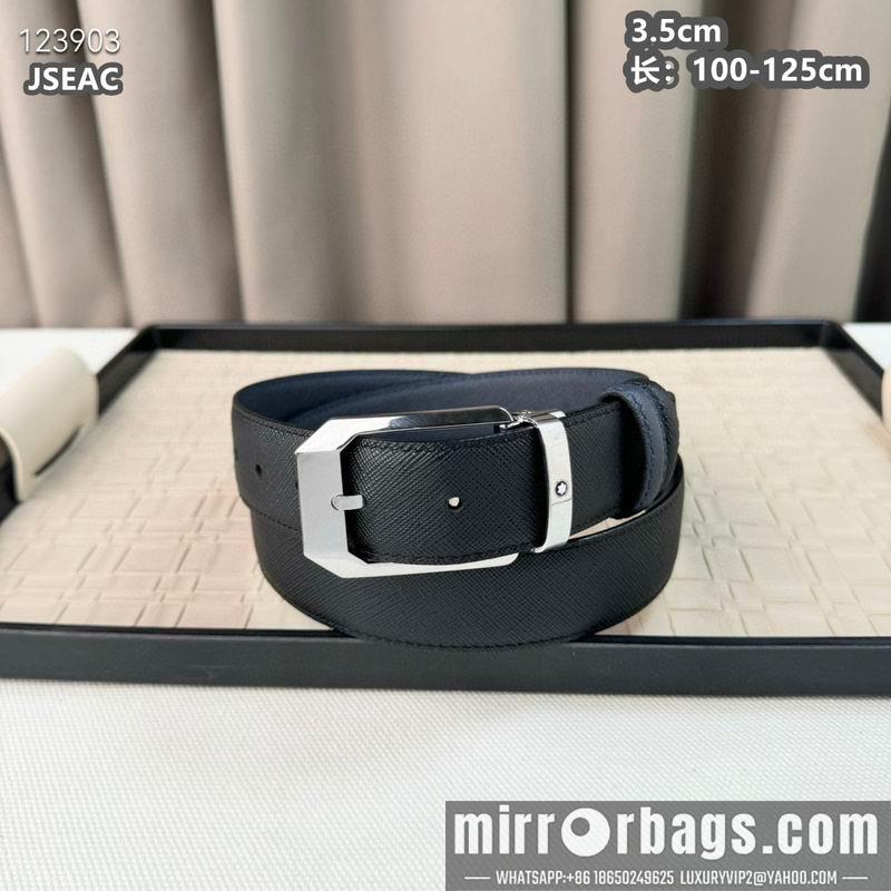 Replica Montblanc belt 35mmX100-125cm 8L24