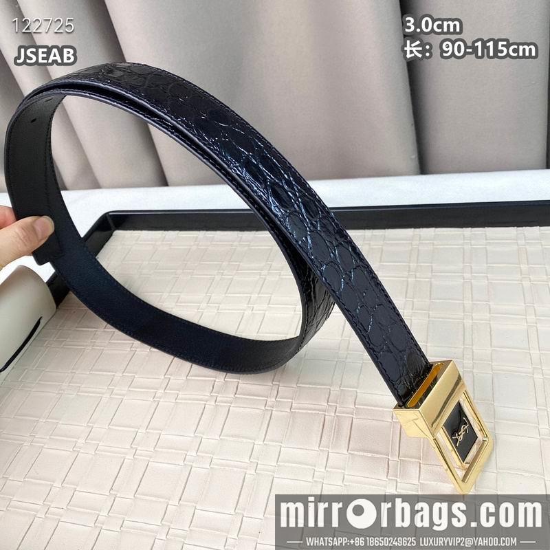 Replica YSL belt 30mm 90-115cm 8L06