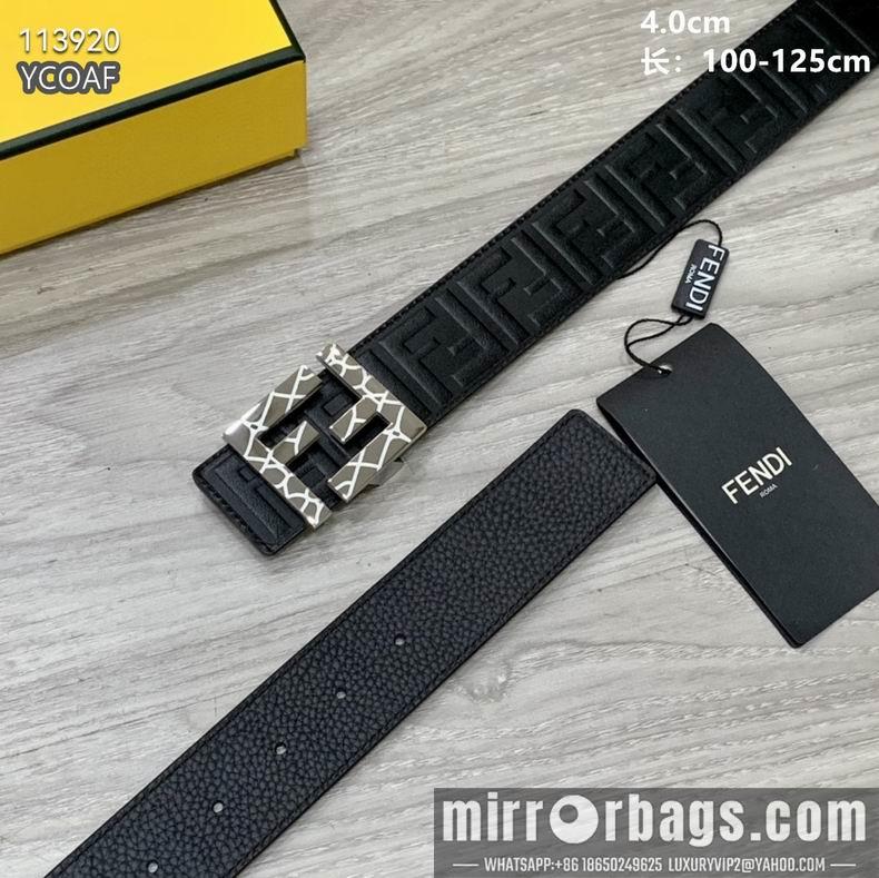Replica Fendi Belt 40mmX100-125cm 8L72