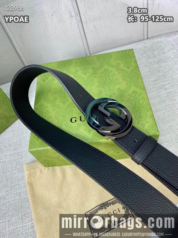 Replica Gucci belt 38mmX95-125cm 8L10