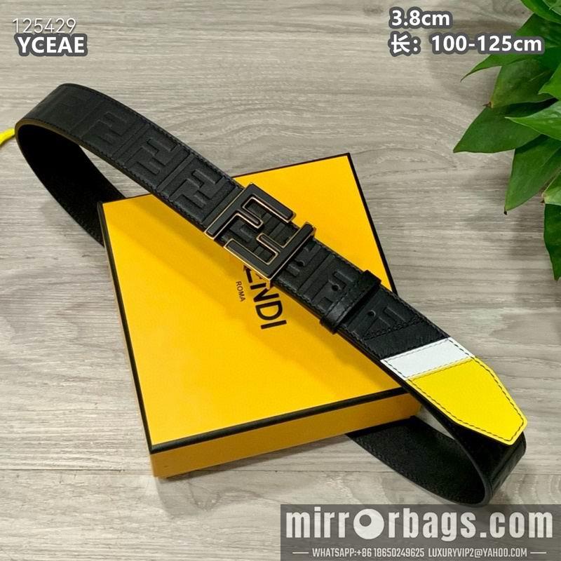 Replica Fendi belt 38mmX100-125cm  8L16