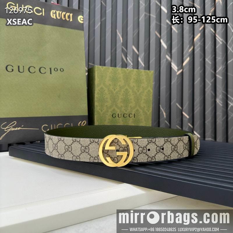 Replica Gucci belt 38mmX95-125cm 8L39