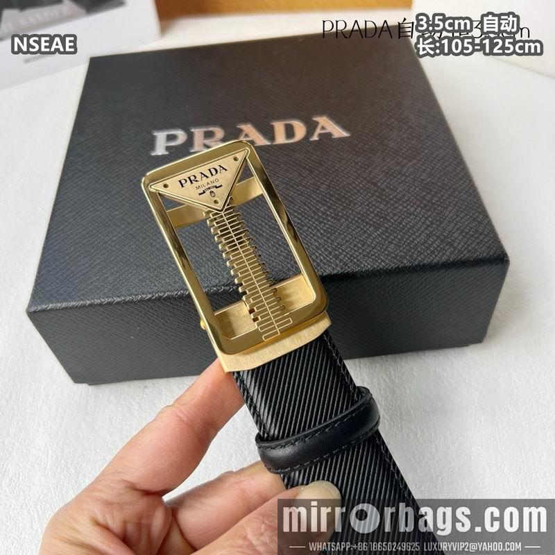 Replica Prada belt 35mmX105-125cm 8L63