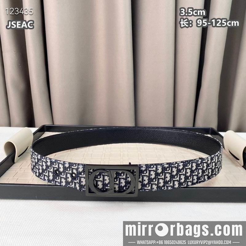 Replica Dior belt 35mmX95-125cm 8L25
