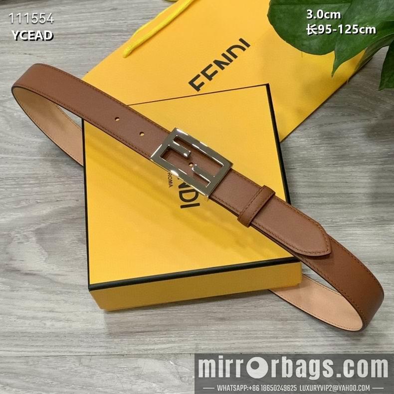 Replica Fendi Belt 30mmX95-125cm 8L11