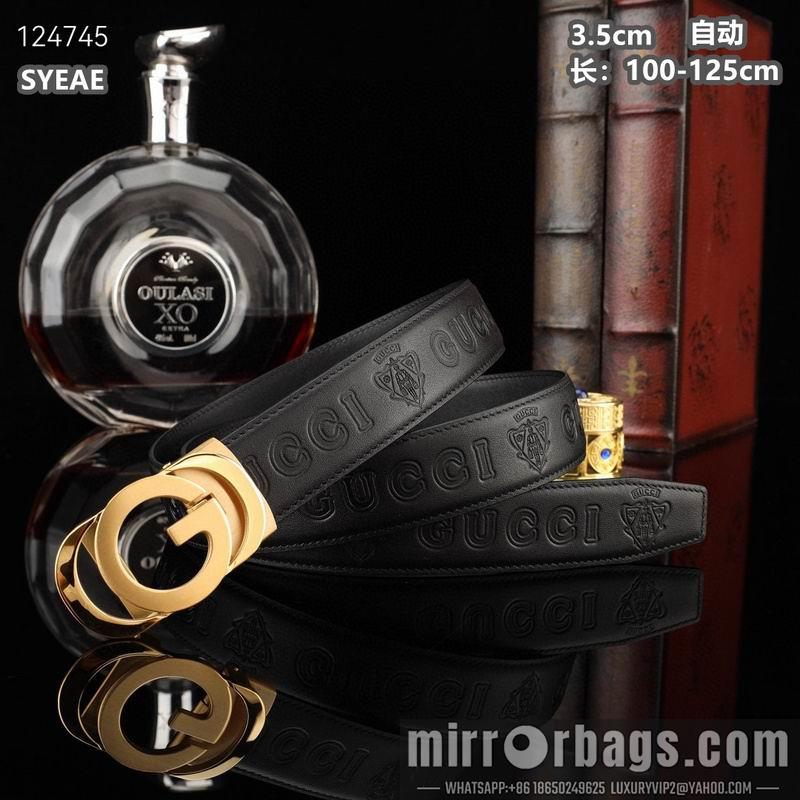 Replica Gucci belt 35mmX100-125cm 8L29