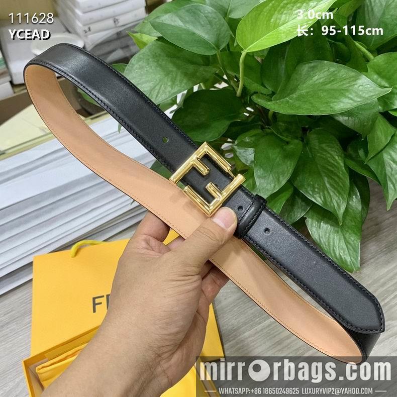 Replica Fendi Belt 30mmX95-115cm 8L04