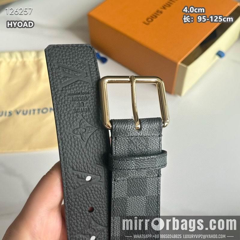 Replica LV belt 40mmX95-125cm 8L07