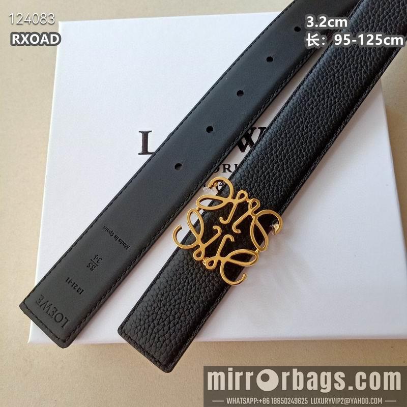 Replica Loewe belt 32mmX95-125cm 8L03
