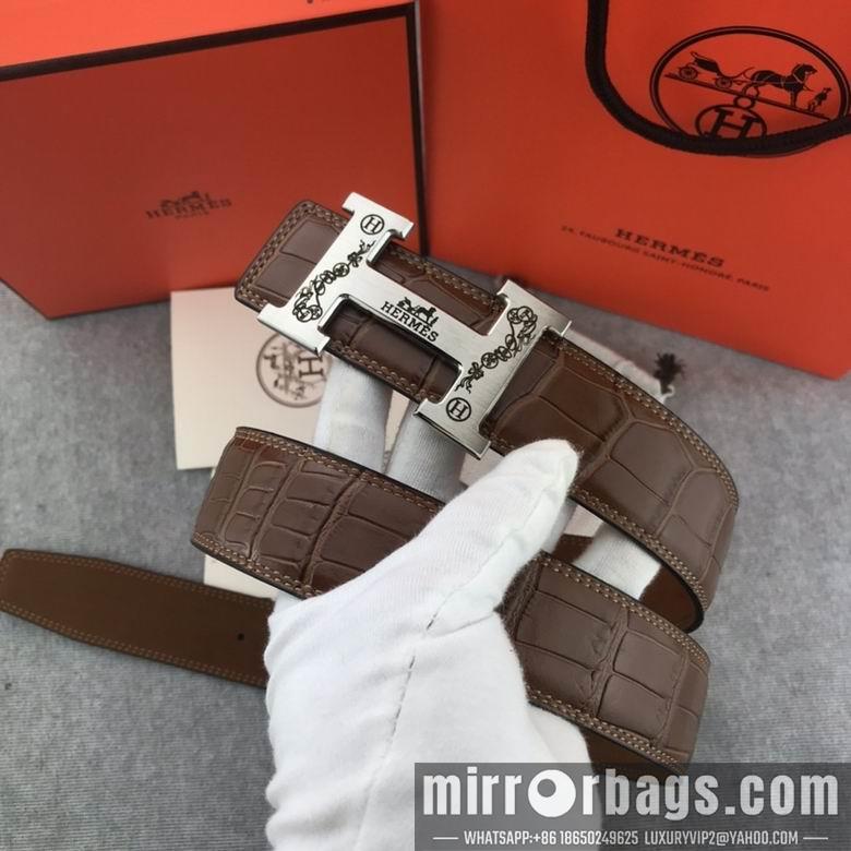 Replica Hermes Belt 38mmX95-125cm 7D16