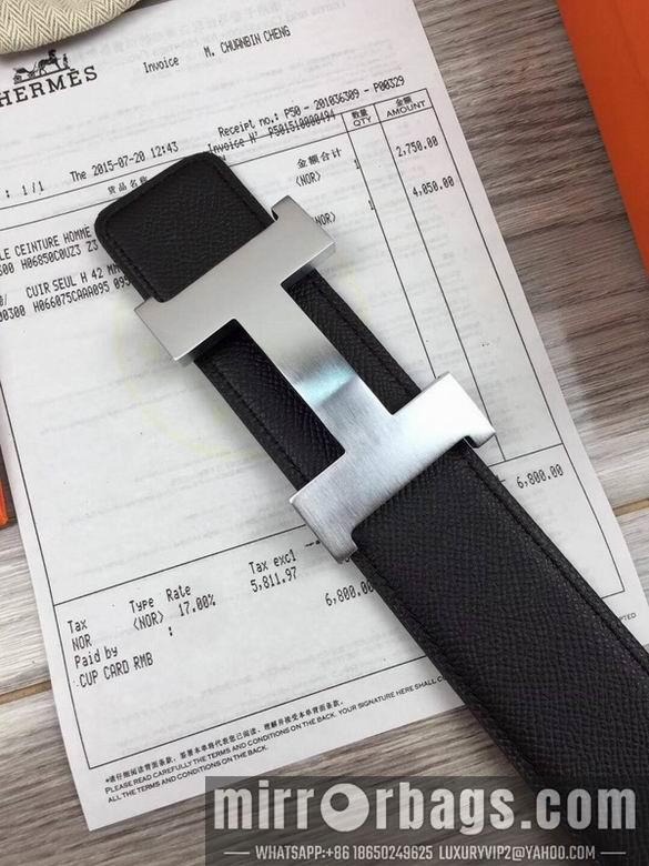 Replica Hermes Belt 38mmX100-125cm 7D20