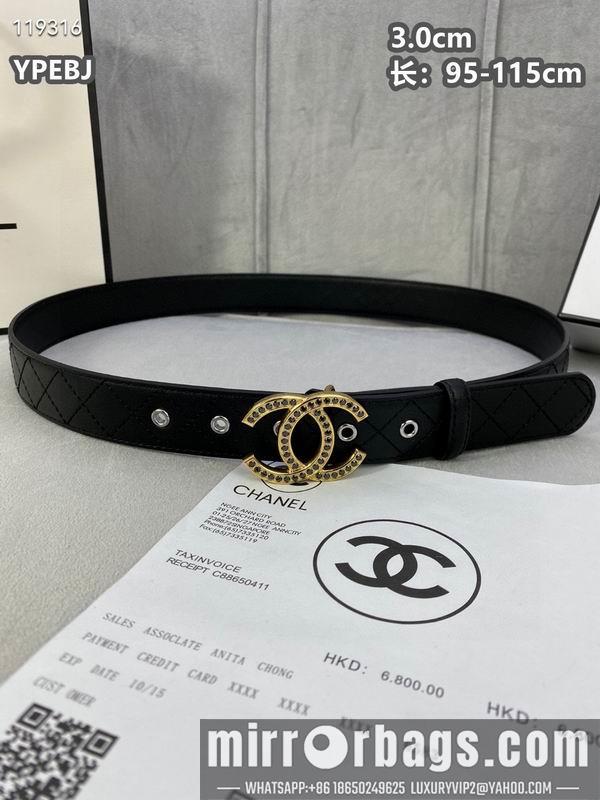 Replica Chanel belt 30mmX95-115cm 8L040805
