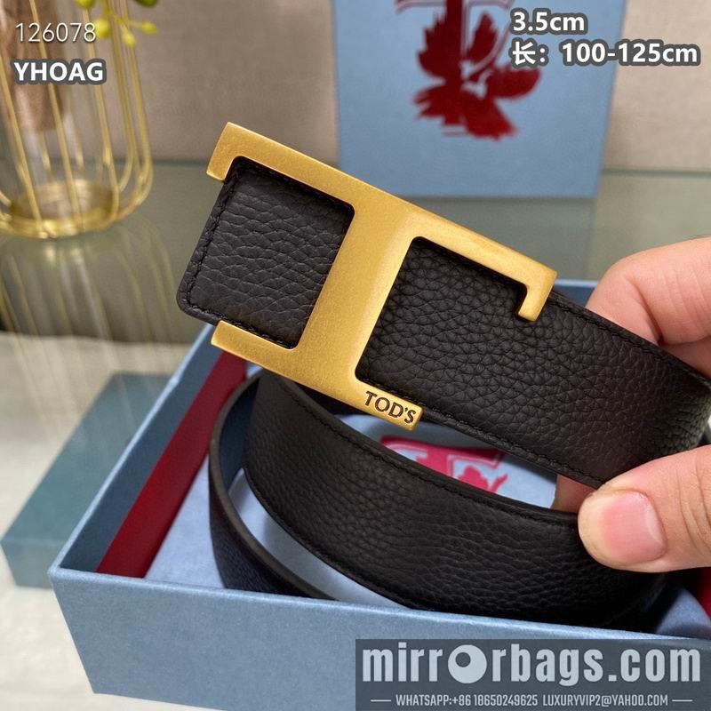 Replica Tod's belt 35mmX100-125cm 8L07