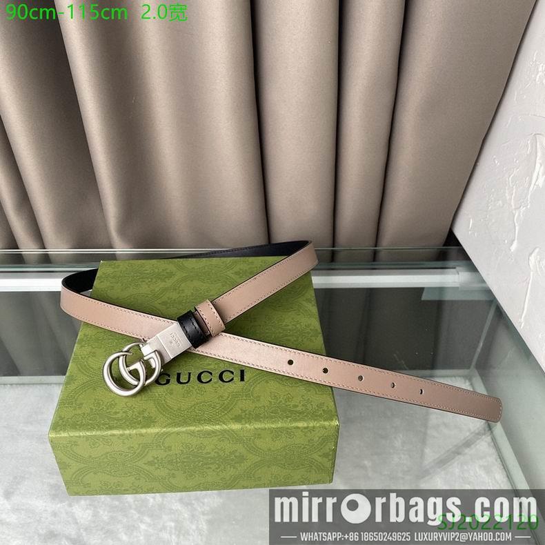 Replica Gucci Belt 20mmX90-115cm 7D01