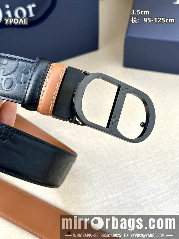 Replica Dior belt 35mmX95-125cm 8L43