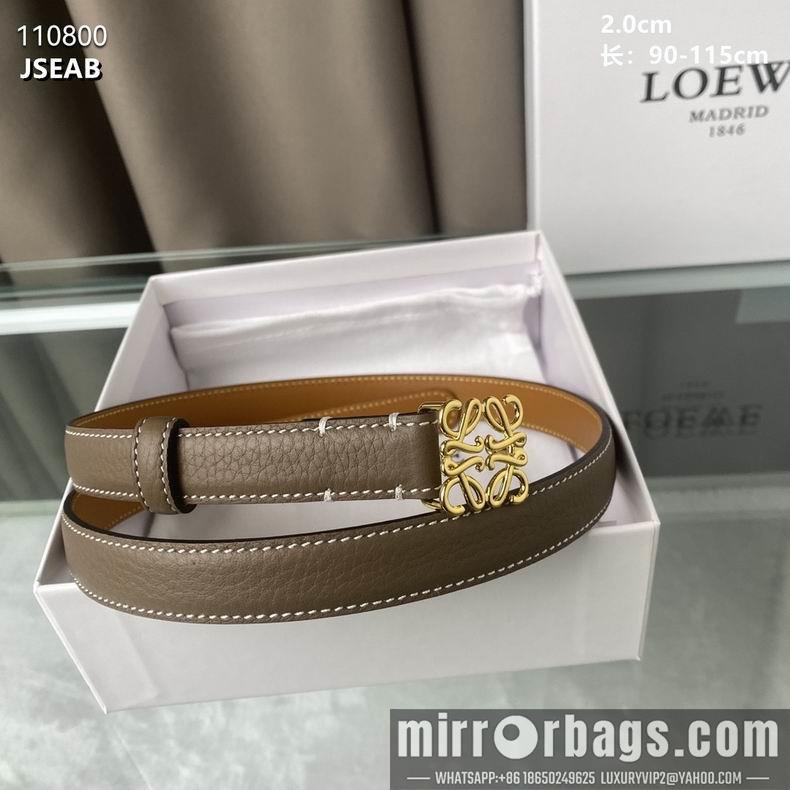 Replica Loewe Belt 20mmX90-110cm 8L01