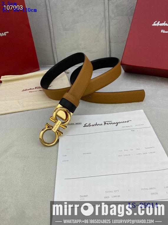 Replica Ferragamo Belt 25mm 95-110cm 8L11
