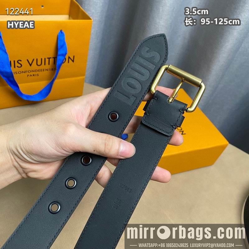Replica LV belt 35mmX95-125cm 8L33