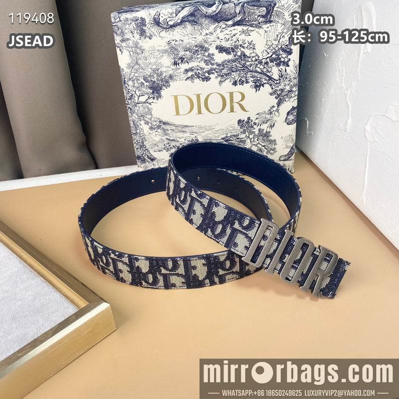 Replica Dior belt 30mmX95-125cm 8L040801