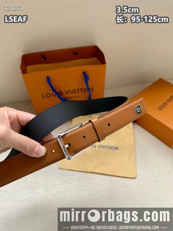 Replica LV belt 35mmX95-125cm 8L30