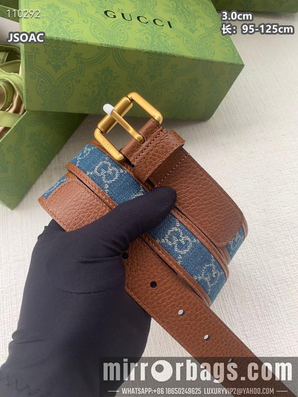 Replica Gucci belt 30mmX95-125cm  8L15