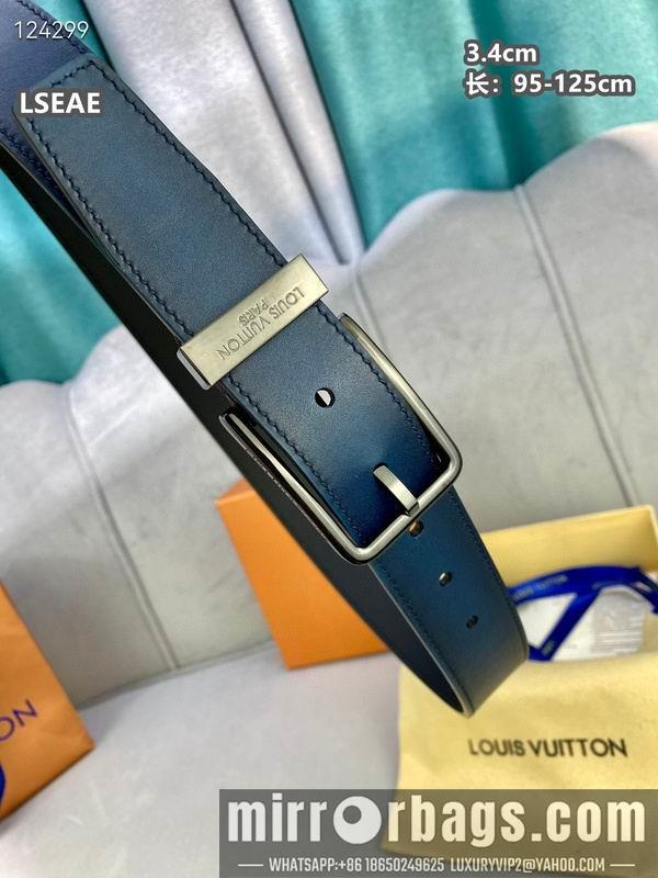 Replica LV belt 34mmX95-125cm 8L26