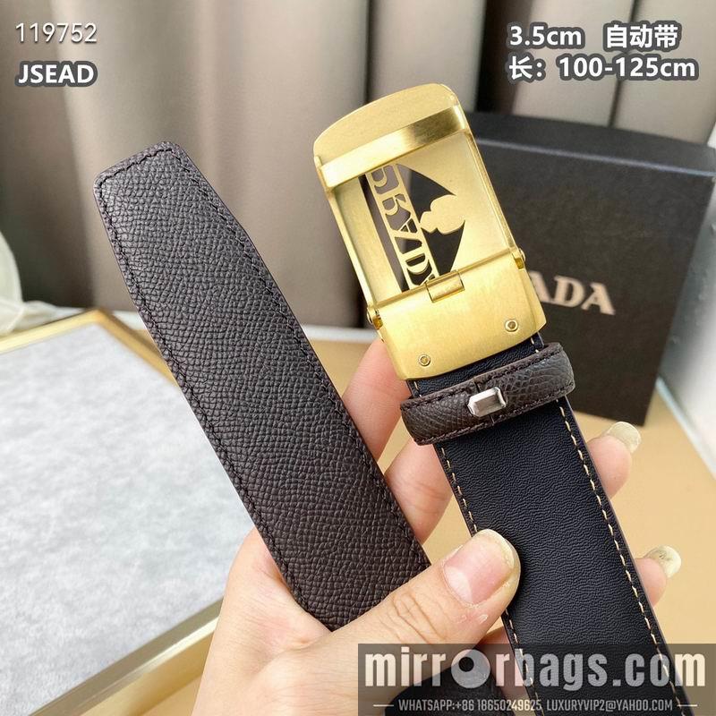Replica Prada belt 35mmX95-125CM 8L17
