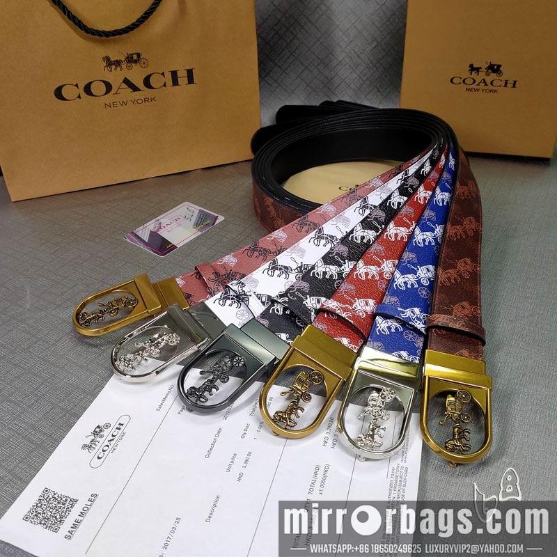 Replica Coach belt 38mmX80-125cm lb090601