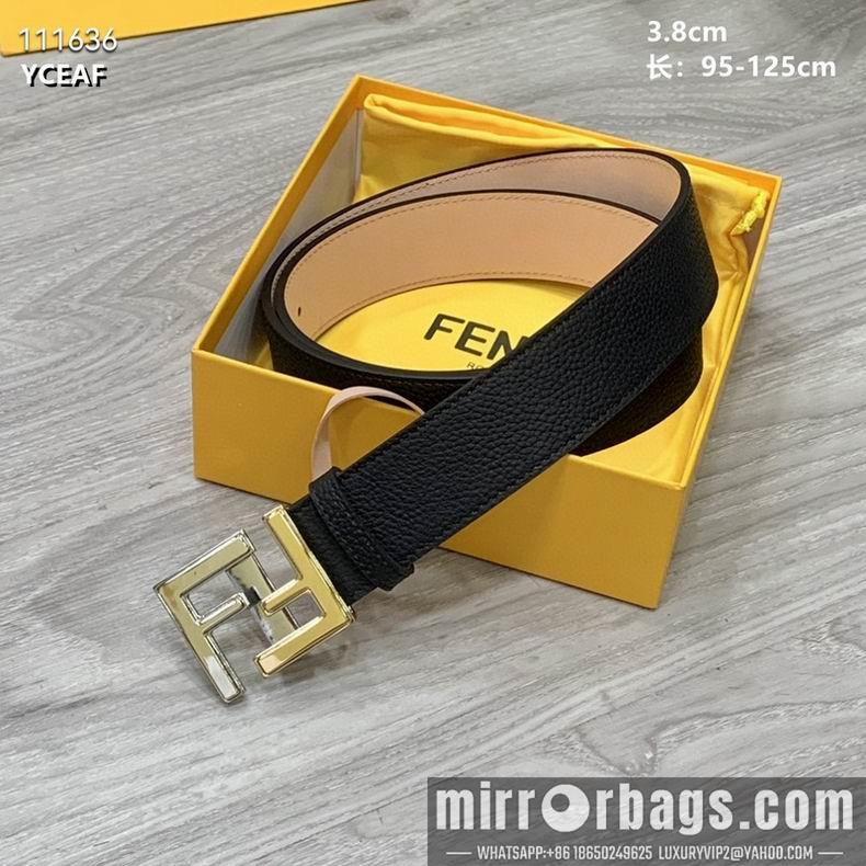 Replica Fendi Belt 38mmX95-125cm 8L01