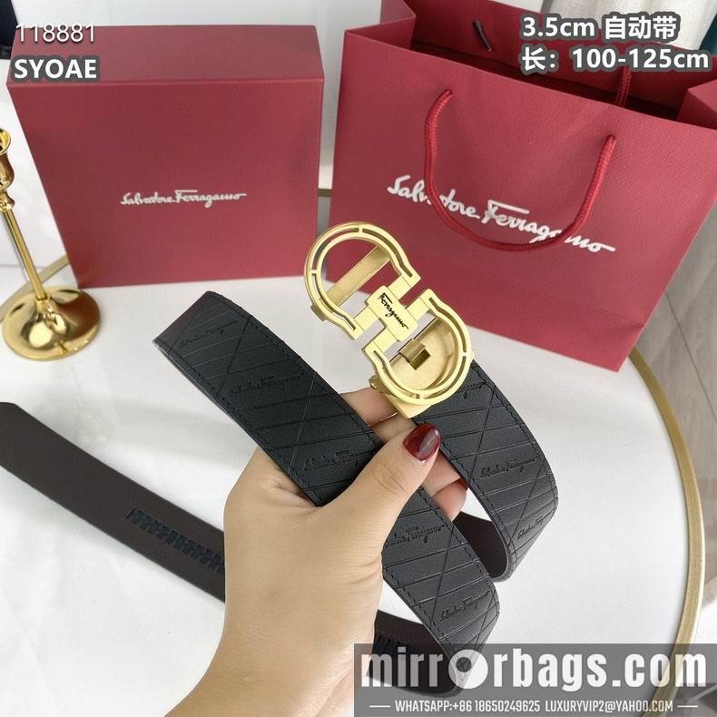 Replica Ferragamo belt自动带 35mmX100-125cm 8L10