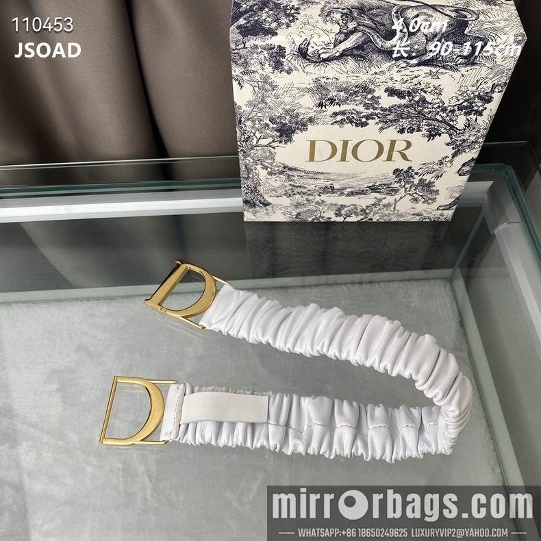 Replica Dior Belt 40mmX90-115cm 8L02