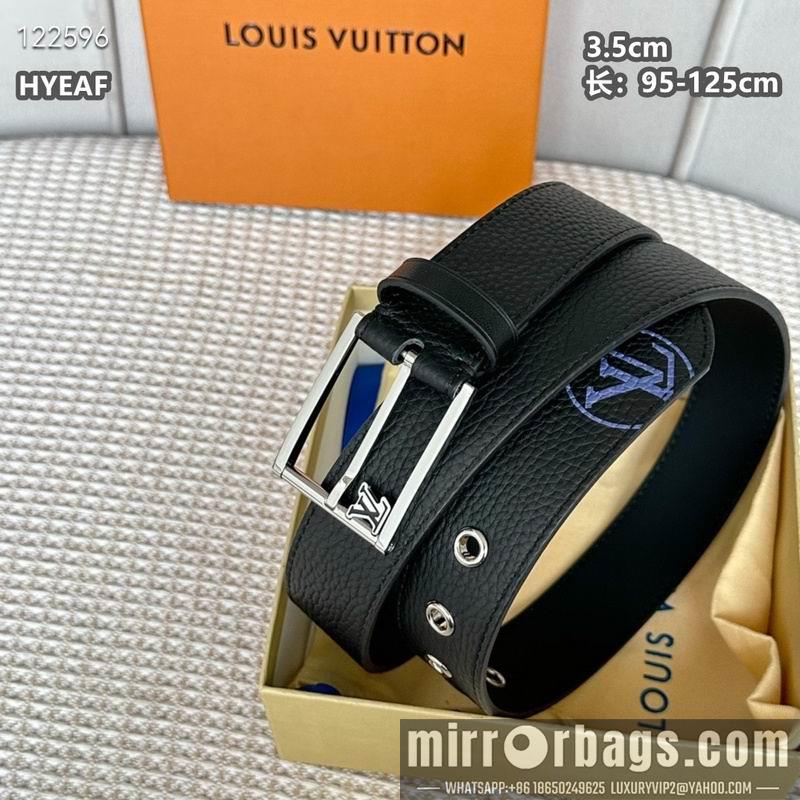 Replica LV belt 35mmX95-125cm 8L35