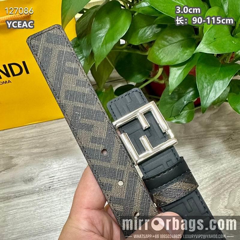 Replica Fendi belt 30mmX90-115cm 8L24