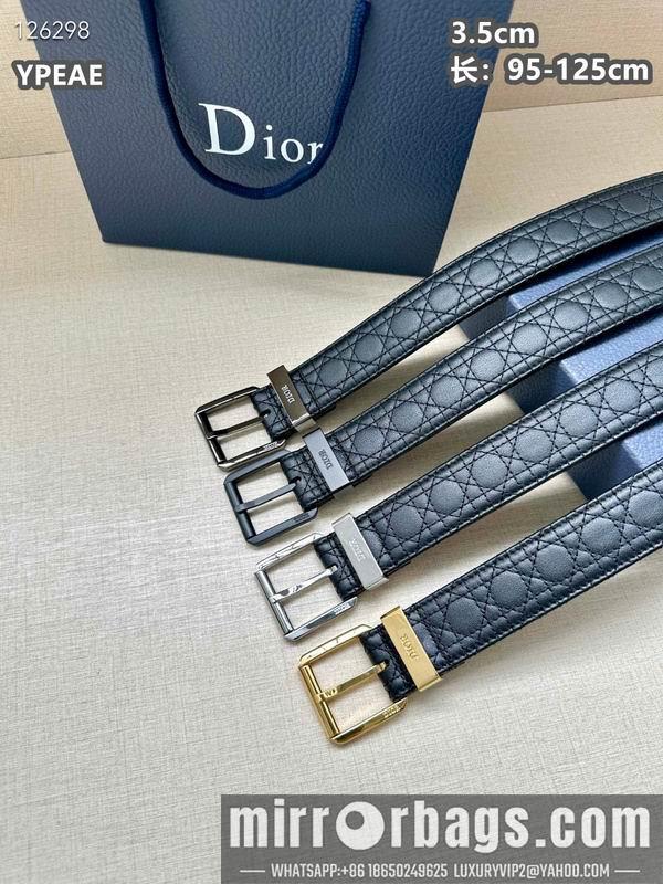 Replica Dior belt 35mmX95-125cm 8L15