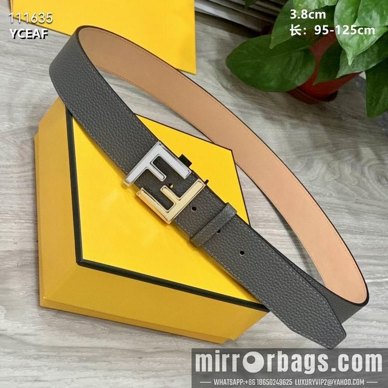 Replica Fendi Belt 38mmX95-125cm 8L01