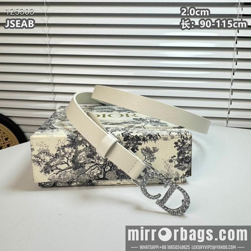 Replica Dior belt 20mmX90-115cm 8L18