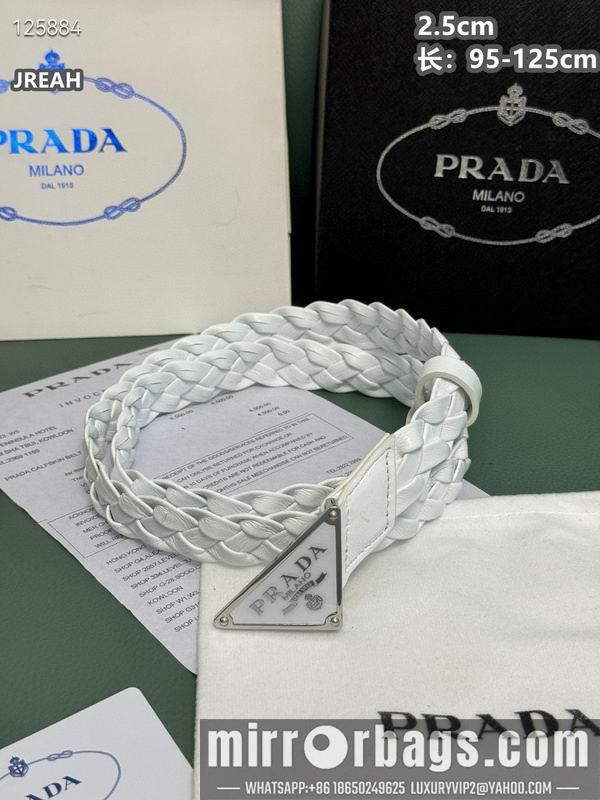 Replica Prada belt 25mmX95-125cm 8L01