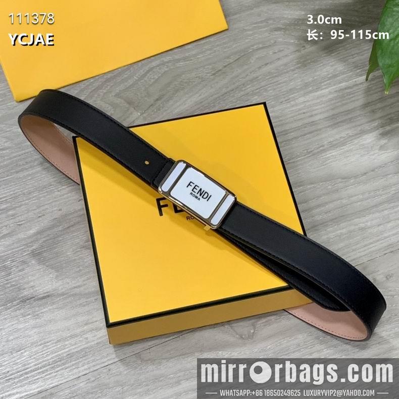 Replica Fendi Belt 30mmX95-115cm 8L05