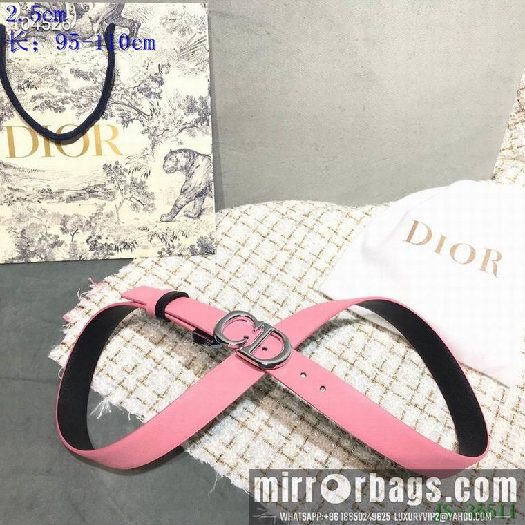 Replica Dior Belt 25mmX95-110cm 8L01