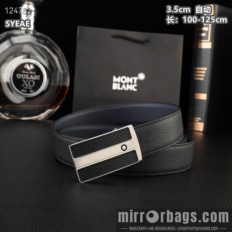 Replica Montlanc belt 35mmX100-125cm 8L32
