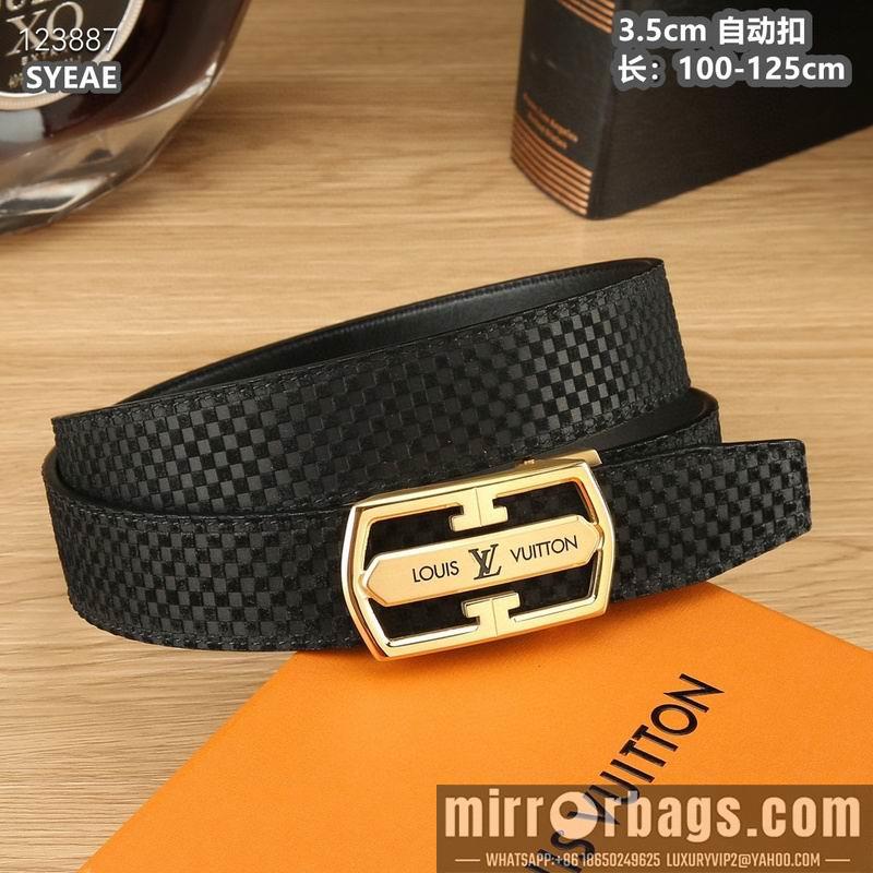 Replica LV belt 35mmX100-125cm 8L44