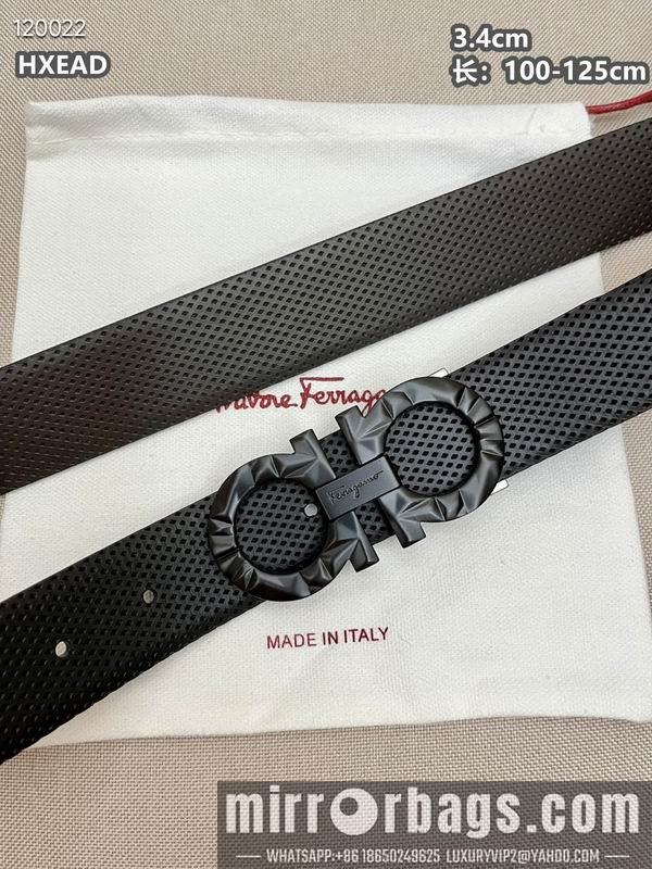 Replica Ferragamo belt 34mmX100-125cm 8L01