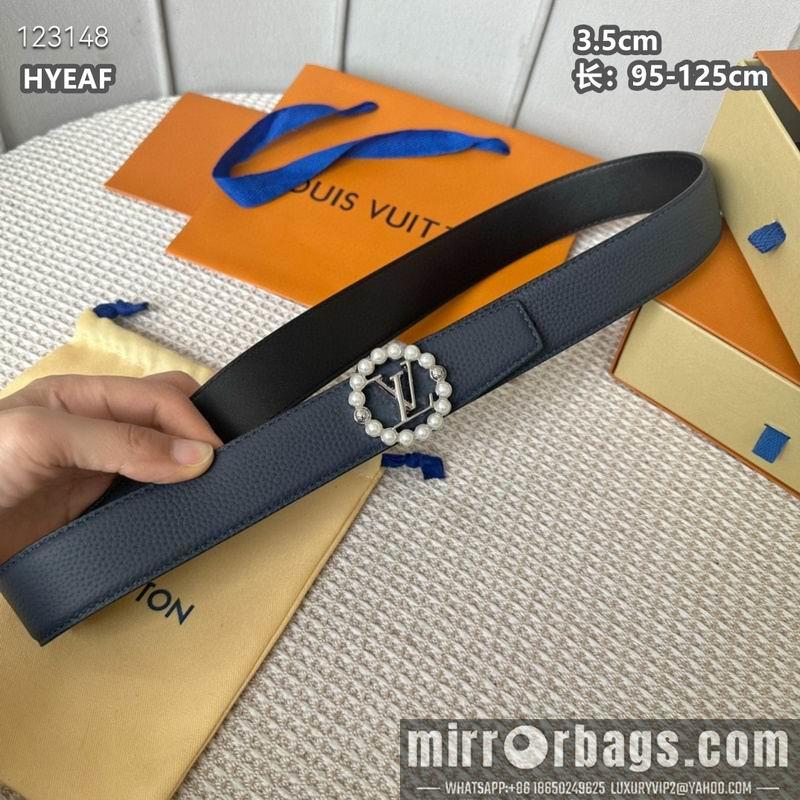 Replica LV belt 35mmX95-125cm 8L16