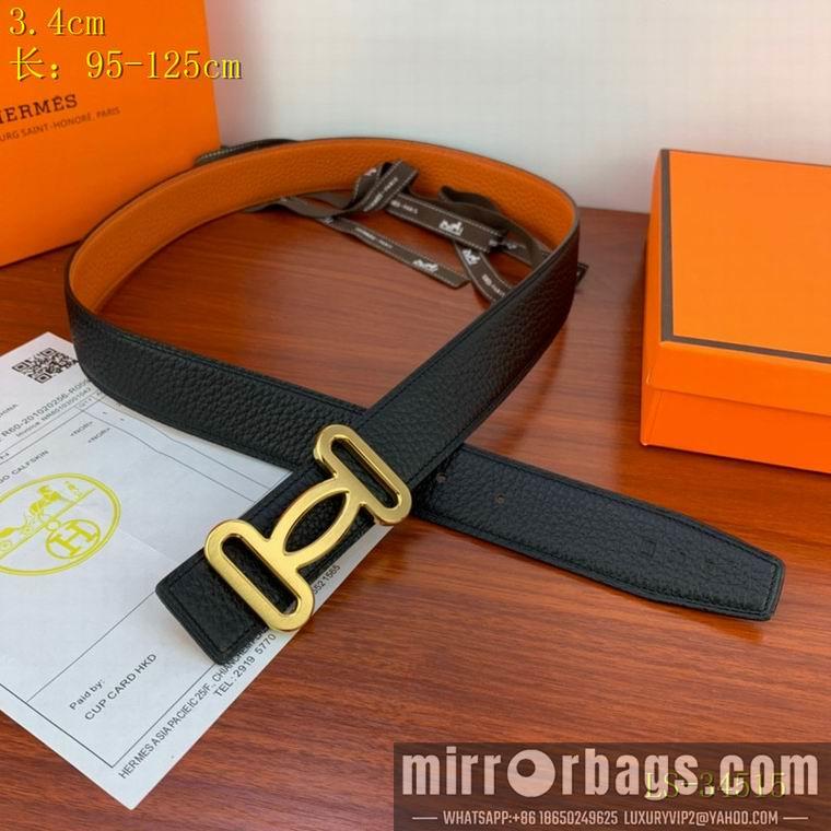 Replica Hermes Belt 34mm 95-125cm 8L04