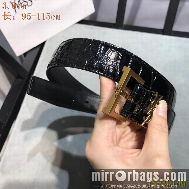 Replica YSL Belt 30mmX95-115cm 8L01