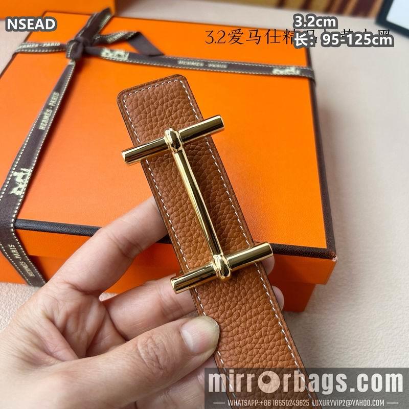 Replica Hermes belt 32mmX95-125cm 8L29