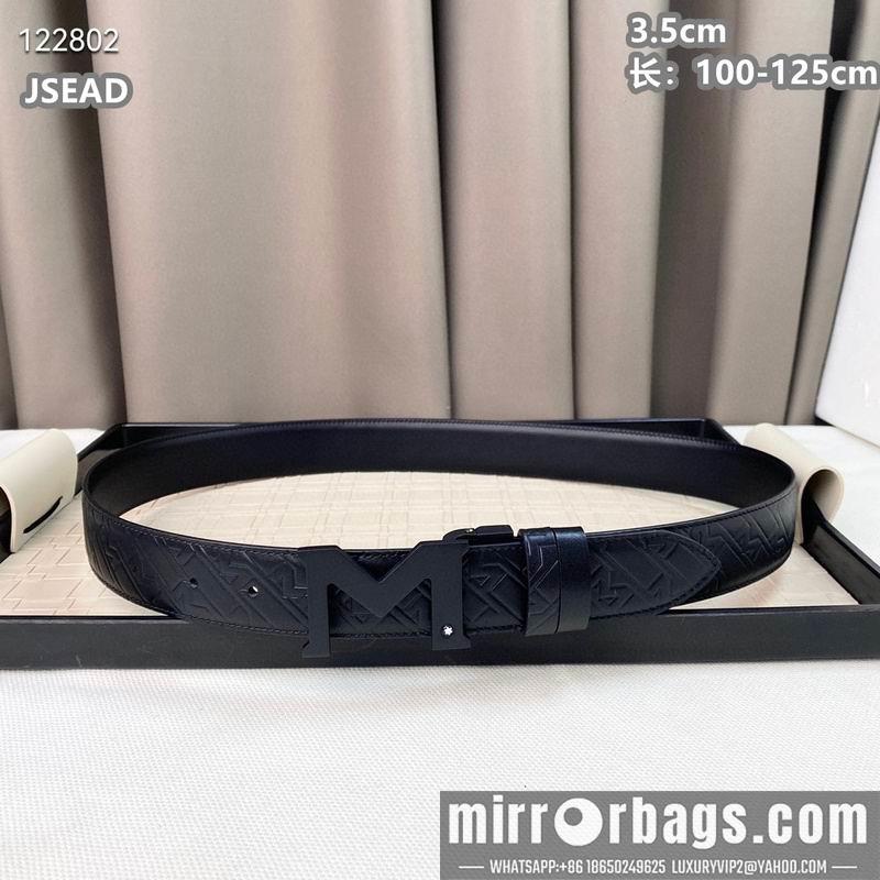 Replica Montblanc belt 35mmX100-125cm 8L25