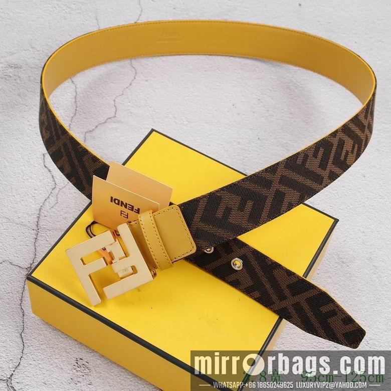 Replica Fendi Belt 38mmX95-125cm 7D113