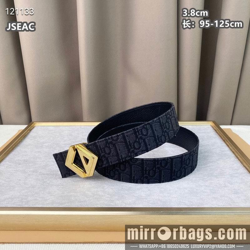 Replica Dior belt 38mmX95-125cm 8L04