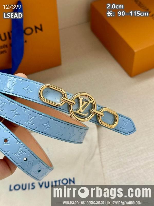 Replica LV belt 20mmX90-115cm 8L10
